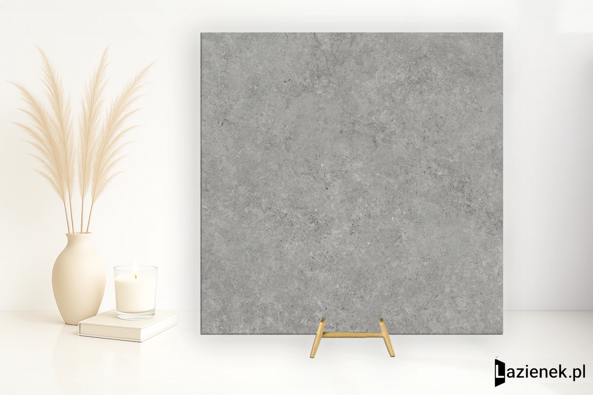 Cotto D'este Pura Grey szlifowana 60x60 cm gr. 14 mm - płytka rektyfikowana / EGWPRH0